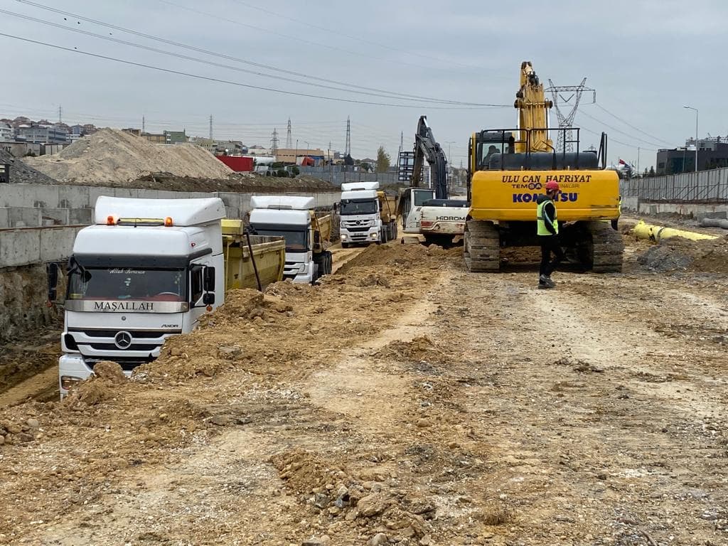 Ambarlı Köprü Güçlendirme İşleri saha çalışması
