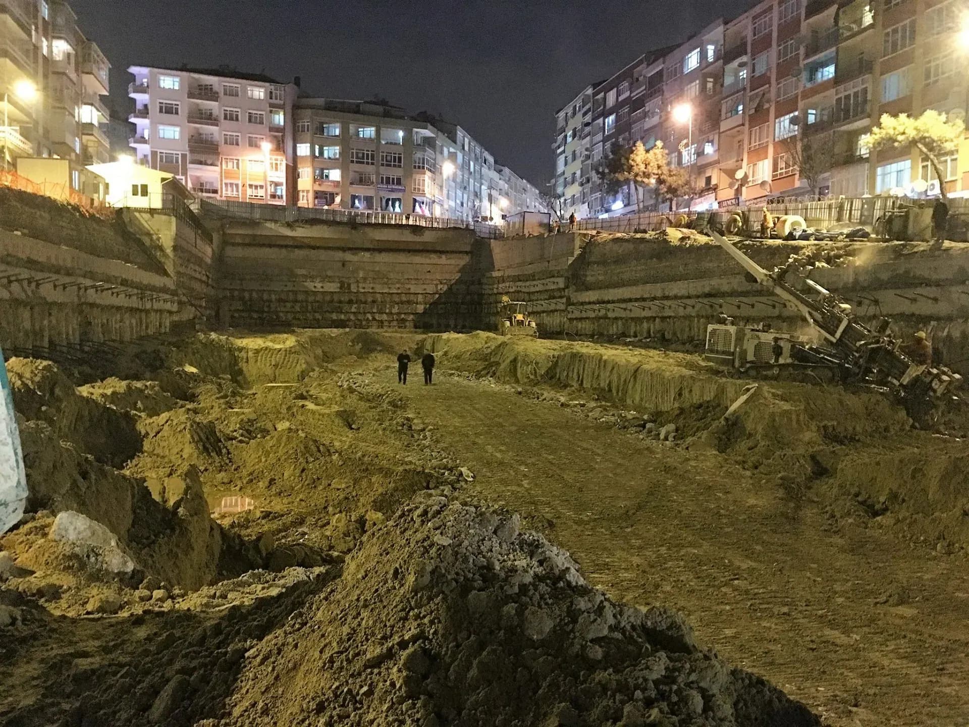 Güngören Belediye Başkanlık Hizmet Binası saha çalışması
